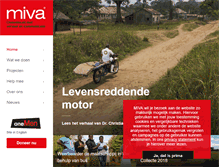 Tablet Screenshot of miva.nl
